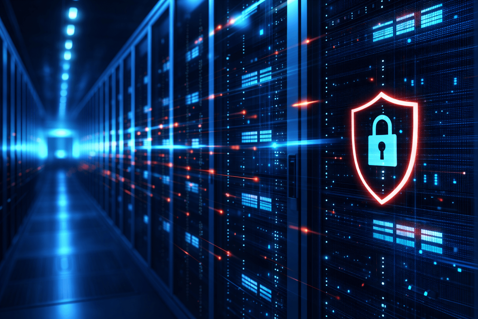 Arrière-plan Serveurs & Infrastructure Critique